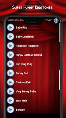 Super Funny Ringtones android App screenshot 6